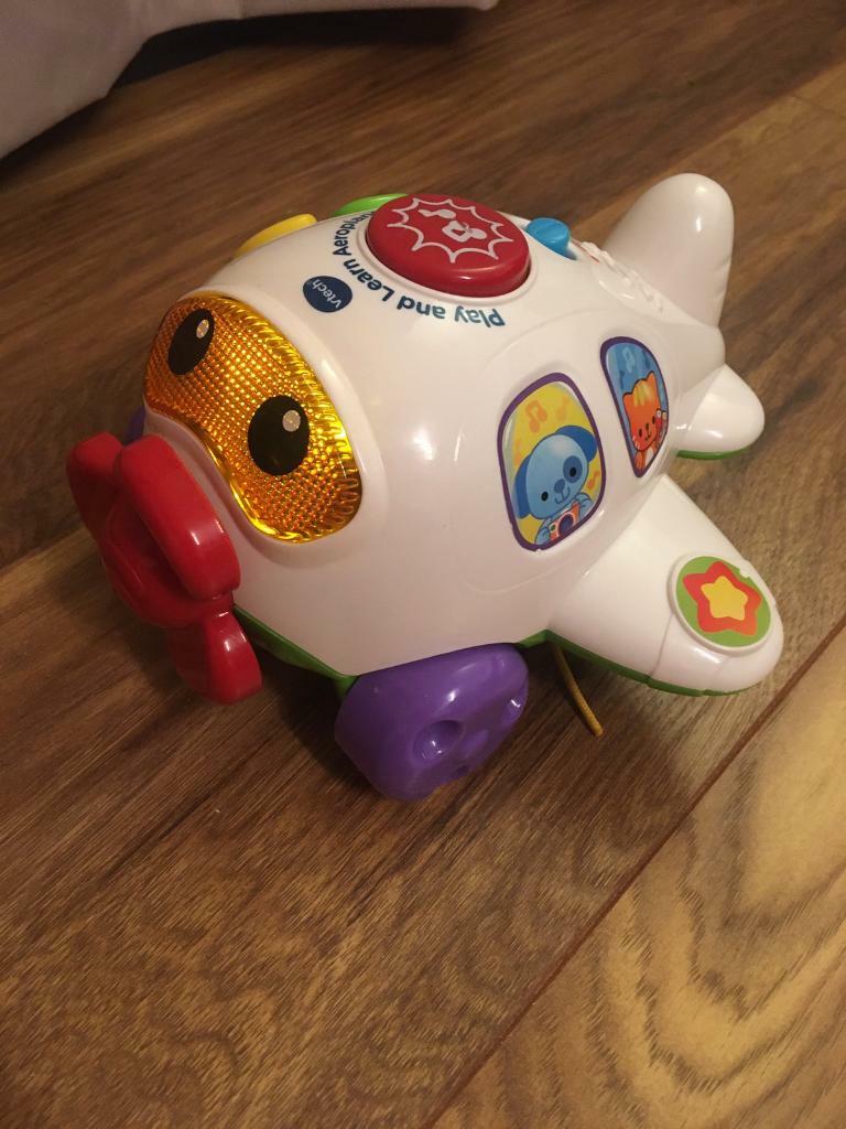 vtech baby play and learn aeroplane